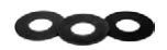 3004 USS FLAT WASHER, THRU HARDENED, PLAIN