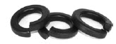 Split Lock Washer, Heavy, Thru Hardened, Plain