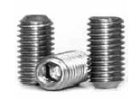 Cup Point Socket Set Screws, Stainless Steel 18 7