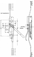 Heavy Duty 3 Point Dead Bolt Lock