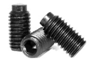 Half Dog Socket Set Screws, Plain, Alloy