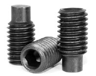 Full Dog Socket Set Screws, Plain, Alloy