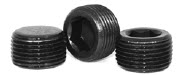 Hex Dry Seal 3/4 Taper, Black, Alloy