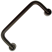 Round Grip - 90 Degree Folding - Threaded Studs - Aluminum Pull Handles