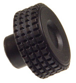 Diamond Knurl High Impact Knob - Tapped/Ream - Inch