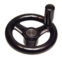 Plastic Handwheels - Three Spoke - Inch