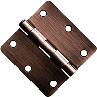 3.5X3.5 1/4" RADIUS DOOR HINGES