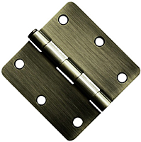 3X3 1/4" RADIUS DOOR HINGES