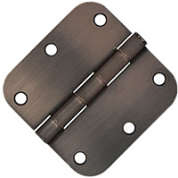 3X3 5/8" RADIUS DOOR HINGES