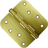 4X4 5/8" RADIUS - .085 GAUGE DOOR HINGES