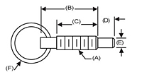 Standard - Locking Without Patch - Brass