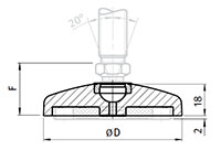 BaseSwivel-ZincLine