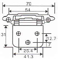 Cabinet Hinges - 197 Series