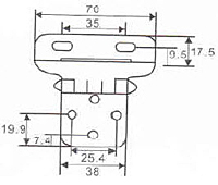 Cabinet Hinges - 202 Series