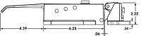 504/514 Refrigeration Safety Latches - Key Locking & Pad Locking