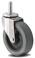 Light Duty - Threaded Stem Casters - Capacity to 75 lbs