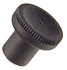 Ergonomic Knurled Knob - Tapped - Inch