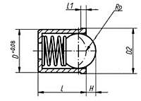 SS Press Fit Ball Plungers - Metric