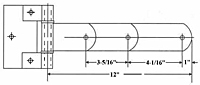 Laminated Steel Hinges