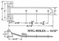 Radius Corner Hinges