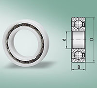 Bearings Radial Plastic Inches R03-AGA