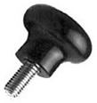 Plastic Ball Lever Bulb Knobs - Stud - Metric