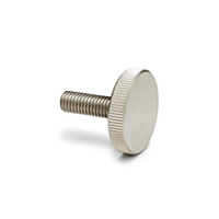 DIN 653-NI Knurled Grip Knobs with Threaded Pin