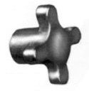 Cast Iron Knob - HK Series - Inch