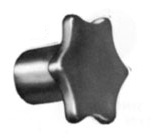 6-PRONGED - CAST IRON KNOB - HKS SERIES - INCH