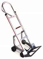 Material Handling Self Supporting Hand Trucks Aluminum Rotatruck