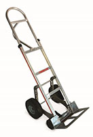 Material Handling Self Supporting Hand Trucks Aluminum Rotatruck