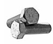 Hex Cap Screw, Grade 8, Zinc/Yel Cr+3, Alloy