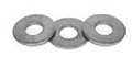 3004 USS FLAT WASHER, THRU HARDENED, ZINC/YELLOW