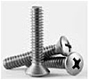 Machine Screw, Phillips Oval Head, Stainless Steel 18 7