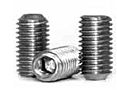 Cup Point Socket Set Screws, Stainless Steel 18 7