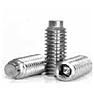 Half Dog Socket Set Screws, Stainless Steel 18 7