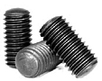 Oval Point Socket Set Screws, Plain, Alloy