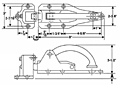 Refrigeration Locks Malleable Iron Latches