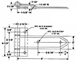 Steel Square Corner Hinge with Reverse Brackets