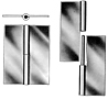 Steel Mortise Type E Loose Hinge