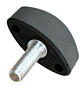 Oval Wing Knobs - Locking Key - Metric