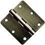 3X3 1/4" RADIUS DOOR HINGES