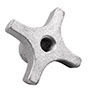 Aluminum Knob Hole