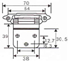 Cabinet Hinges - 198 Series