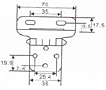 Cabinet Hinges - 202 Series