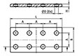 ConnectionPlate8Holes-Line