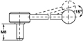 Steel Insert - Tapped - Flat Tension 0º and 15º - Inch