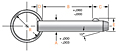 Standard Quick Release Pins - Inch