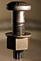 A325 Tension Control Bolt Plain W/ A563 DH Hvy Hex Nut & Rnd F435