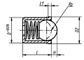 SS Press Fit Ball Plungers - Metric